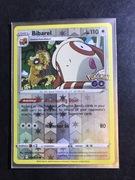 Bibarel pokemon go tgc 060/078 holo reverse