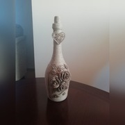 Dekoracje sznur jutowy butelka słoik wazon nowość 