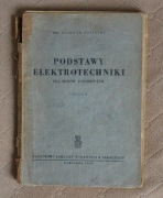 R. Sosiński "Podstawy elektrotechniki dla liceów zawodowych cz. 1" z 1946