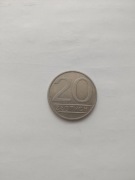 Moneta 20 zł 1984 rok PRL
