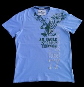 AMERICAN EAGLE t-shirt vintage fit koszulka męska rozmiar M