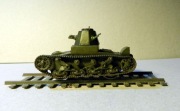 Polska drezyna wz.30  żywica 1/72