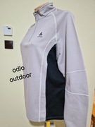 Bluzka bluza termoaktywna outdoorowa szaro-czarna