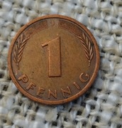 Niemcy RFN 1 pfennig 1987 J