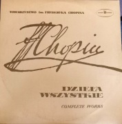 Chopin Dzieła Wszystkie Wszystkie mazurki Vol.II H.Sztompka Lp Winyl Re EX