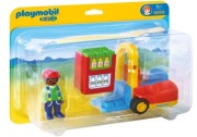 PLAYMOBIL 6959 WÓZEK WIDŁOWY + 2 FIGURKI GRATIS