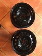 Felgi stalowe czarne 16 cali 5x100 toyota
