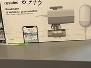 ZAWÓR ODCINAJĄCY KULOWY 1 Z SIŁOWNIKIEM L5 WIFI Z CZUJNIKIEM ZALANIA 