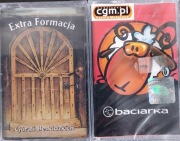 Baciarka i Extra Formacja Górali Beskidzkich 2 kasety. 