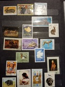 Klaser ze znaczkami lata 60, 70, 80 z Polski (PRL), Bułgarii i ZSRR