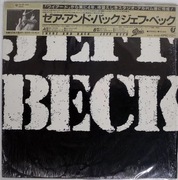 JEFF BECK THERE AND BACK EPIC 253P220 JAPAN CAP OBI  WINYL LP