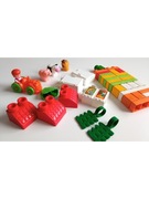 Zestaw Clemmy miękkie klocki Clementoni farma 