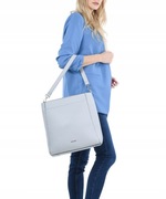 Torebka Damska PUCCINI Shopper Szary BK1221107 4