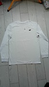 Nowy! Longsleeve 4F męski L biały z małym logo