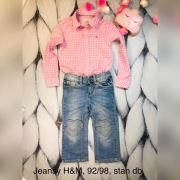 H&M jeansy, r. 92-98