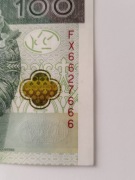 100 ZŁ banknot kolekcjonerski numer seryjny 666