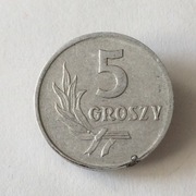 5 gr groszy 1958