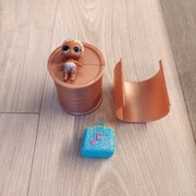 Laleczka LOL Surprise dziecko, kapsuła, koszyk