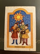 Krystyna Tarkowska pocztówka Boże Narodzenie 1970