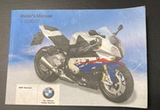 BMW S 1000 RR instrukcja obsługi angielski 