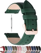 Pasek do zegarka 20 mm zielony