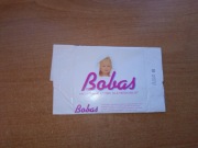 Stare puste opakowanie okładka Bobas 2000 mydło w kostce