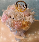 Flowerbox mydlany na Komunię