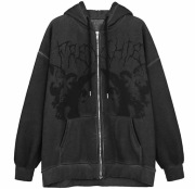 bluza z kapturem Vintage Angel Print 