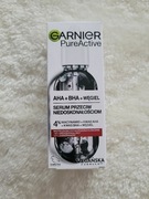 Garnier pure Active serum przeciw niedoskonałościom  AHA BHA WĘGIEL 