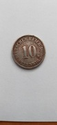 Moneta10 pfennigow 1888