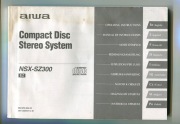 Instrukcja Aiwa NSX-SZ300 oryginał