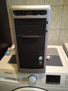 Stary komputer PC windows xp płyta główna Intel karta graficzna na części 