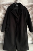 Czarny płaszcz damski JOLMAR – rozmiar 36