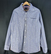 Marc O’Polo koszula męska w kratę Custom Fit 100% bawełna