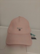 nowa GANT logowana regulowana różowa preppy pink czapka z daszkiem bawełna