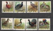 04-Fil24- Polska-Ptaki łowne,8zn,kasowanie,Mi 1988-95