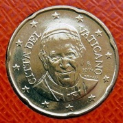 WATYKAN  2016 20 CENTÓW UNC !!!!!!!!!!