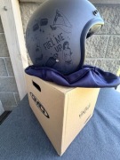 Kask otwarty jet DMD Vintage You Rock rozmiar L - NOWY!