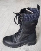 Kozaki dziewczęce ocieplane rozm. 36