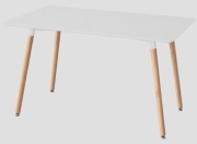 Stół kuchenny 120x80x75 cm - Skandynawski