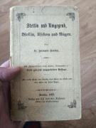 Przewodnik Stettin - Szczecin 1857 z 1 mapa  Unikat .