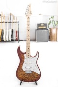 2011 Suhr S3 Pro HSS in Bengal Burst Quilt Top 7.5lbs