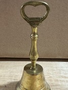 Solidny mosiężny dzwonek otwieracz ładny 