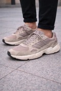 Adidas Falcon 44 2/3 czarne sneakersy Y2K chunky