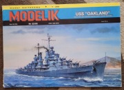 Model kartonowy USS Oakland