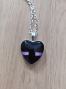NOWY naszyjnik- wisiorek Enderman Minecraft na łańcuszku 65 cm