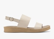 Ryłko 41 beżowe skórzane sandały damskie