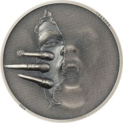 Moneta „Untrapped” 2022 – 1 oz srebra .999 – Cook Islands