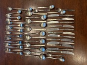 Sztućce Hefra Wz. Eros Ares 24 Posrebrzane 48 sztuk