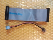 Taśma do stacji dyskietek FDD 34pin kabel 3,5" AMIGA A500 + zasilanie 4pin